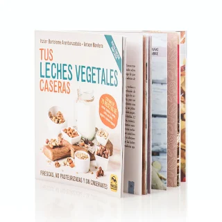 Libro "Tus leches vegetales caseras" de Antxon Monforte e Itziar Bartolome