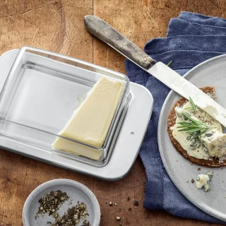 Mantequera acero inox con tapa WMF