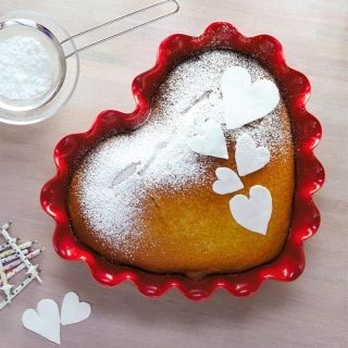 Molde cerámico corazón Emile Henry