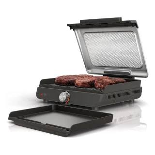 Parrilla y plancha de interior 2 en 1 Sizzle Ninja®