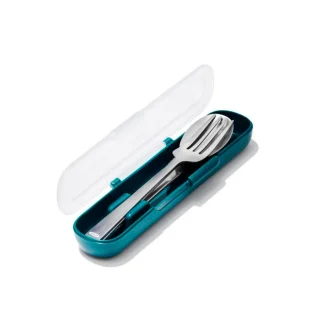 Set cubiertos con estuche Prep&Go OXO