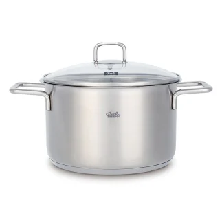 Olla acero inoxidable con tapa de cristal Hamburg Fissler