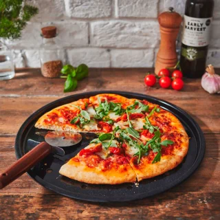 Bandeja perforada para pizza Wham® Enamel