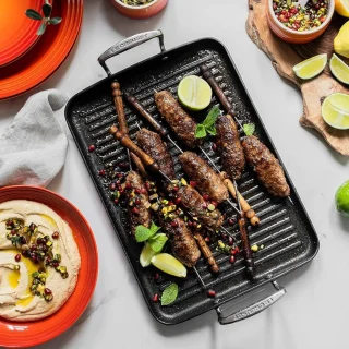 Parrilla grill rectangular antiadherente TNS PRO Le Creuset