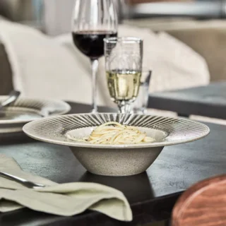 Platos de gres Pleat House Doctor