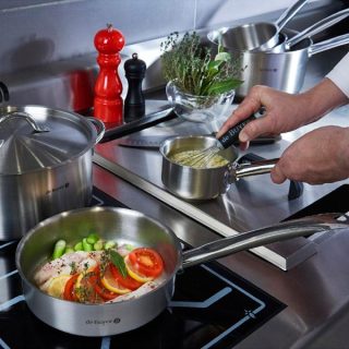 Sauté de acero inoxidable Prim Appety de De Buyer