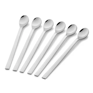 Set de 6 cucharas de batidos y refrescos Nuova de WMF