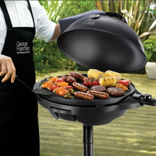 Grill eléctrico interior y exterior con parrillas extraíbles (George Foreman) Russell Hobbs