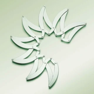 Salvamanteles extensible de acero inoxidable ¡Augh! Alessi