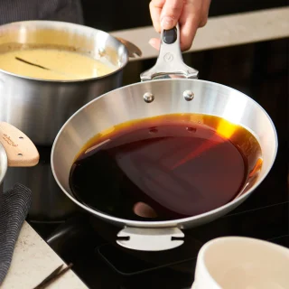 Sartén de acero inoxidable Alchimy Loqy de De Buyer