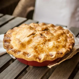 Molde cerámico redondo para pasteles Emile Henry