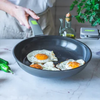Sartén antiadherente cerámico de nueva generación Life de Bra