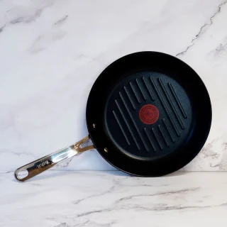 Sartén grill Perfect Resist Titanium mango inox Tefal