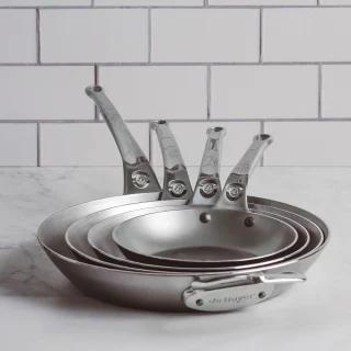 Sartén hierro Mineral B con mango acero inoxidable De Buyer