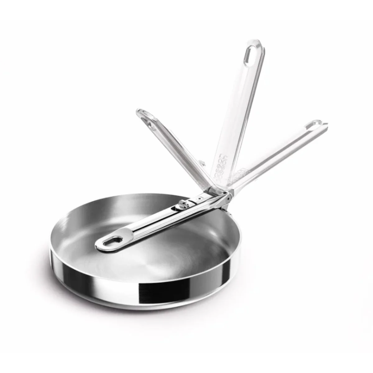 Batería de 6 piezas de acero inoxidable Tricapa Space Steel Joseph Joseph - Imagen 6