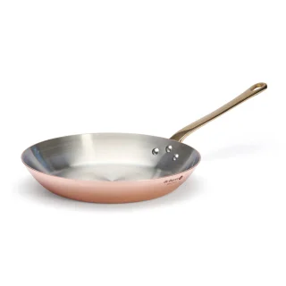 Sartén de cobre Inocuivre mango dorado De Buyer