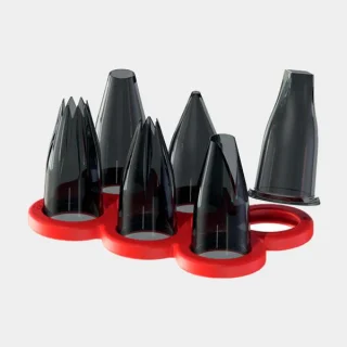 Set 6 boquillas para manga pastelera De Buyer