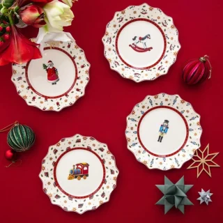 Set de 4 platos de porcelana Toy's Delight Villeroy & Boch