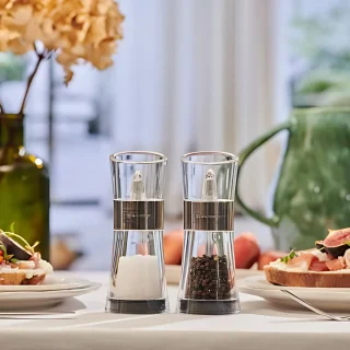 Set de 2 molinillos de sal y pimienta Flip Inverta Cole&Mason