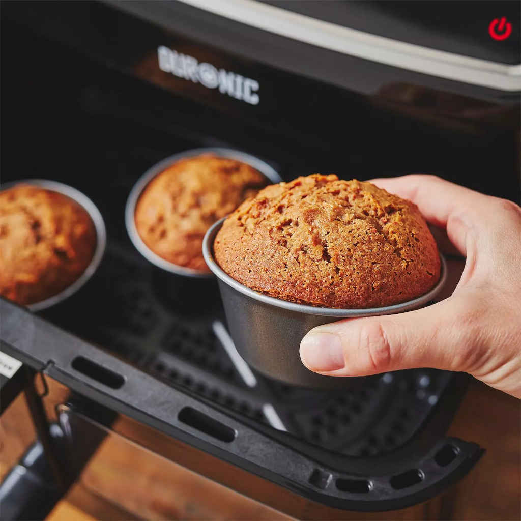 Set de 4 moldes altos individuales para freidora de aire y horno Wham® Cook