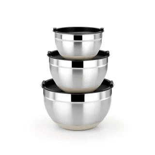 Set de 3 boles de acero inoxidable Natural Bra