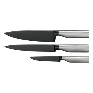 Set de 3 cuchillos de cocina Ultimate Black WMF