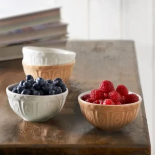 Set de 4 mini boles de gres Caña Mason Cash