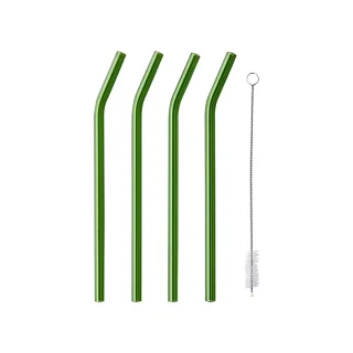 Set de 4 pajitas de cristal Cocktail Affari of Sweden