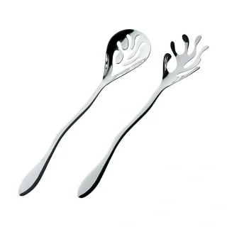 Set de ensalada de acero inoxidable Mediterraneo Alessi