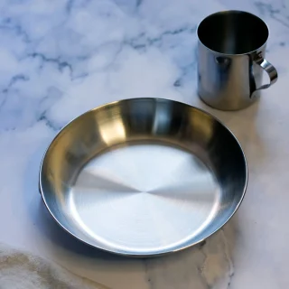 Plato de acero inoxidable de Ilsa