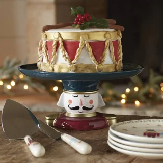 Stand para pasteles Nutcracker Collection de KitchenCraft