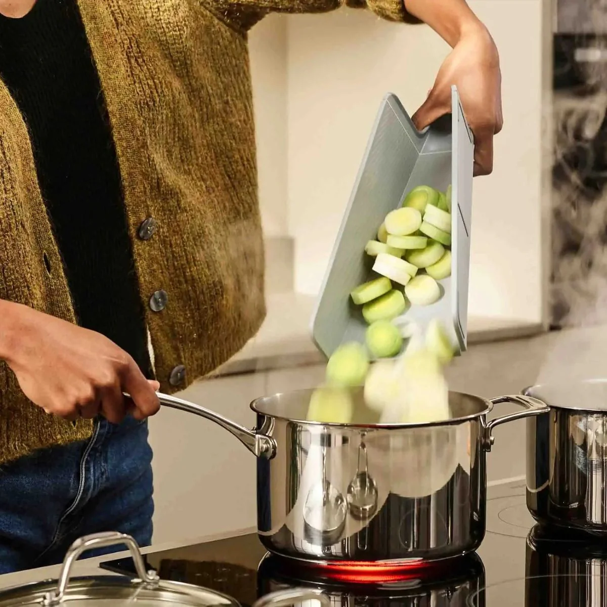 Tabla para cortar plegable Chop2Pot™ Plus Joseph Joseph