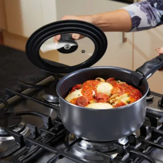 Tapa para cazos y sartenes de 16 a 20 cm MasterClass de KitchenCraft