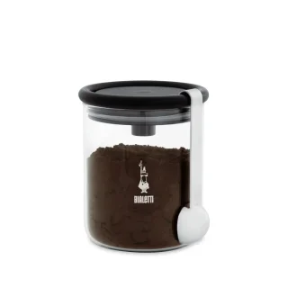 Tarro hermético de cristal para café Bialetti