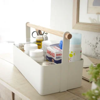 Organizador con asa de madera Yamazaki