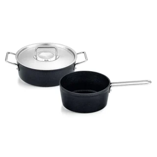 Set de cacerola con tapa y cazo Adamant® Fissler