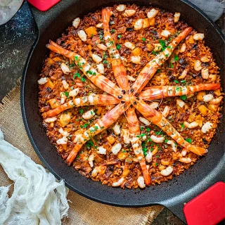 Paellera antiadherente Bra Infinity