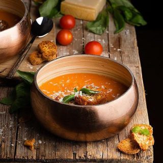 Bol de bambú con lacado de cobre KitchenCraft