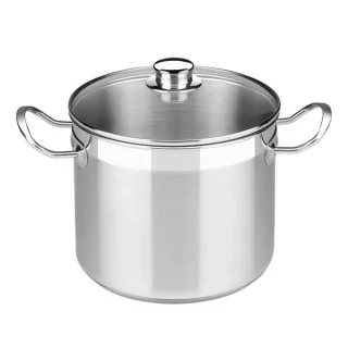 Olla de acero inox de 2,5 a 21 L gran capacidad Bra Profesional