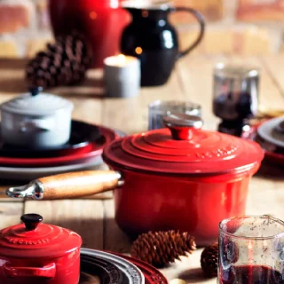 Cazo con mango de madera 18cm Le Creuset