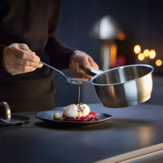 Cazo con tapa acero inox Ionic WMF