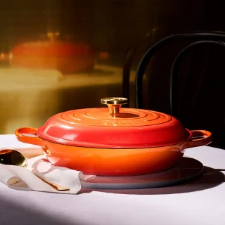 Cocotte baja tipo cacerola ¡Edición Especial Centenario! Le Creuset