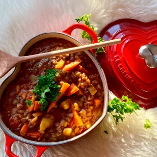 Cocotte corazón Le Creuset