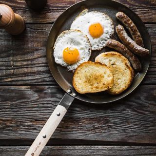 Sartén para crepes Mineral B mango haya De Buyer