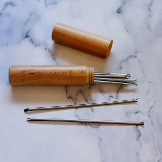 Pinchos inox para crustáceos y aperitivos Roger Orfevre