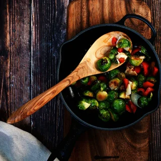 Cuchara de madera de olivo "Terra" 30cm Bérard