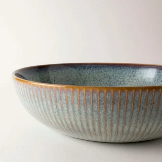 Ensaladera de gres Sapphire Dutch Rose