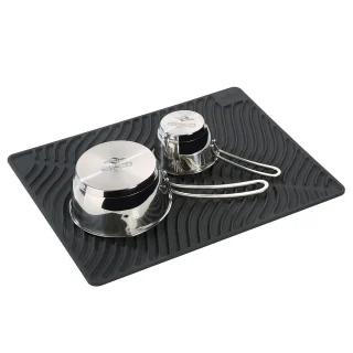 Tapete escurreplatos de silicona flexible Wave Kuchenprofi