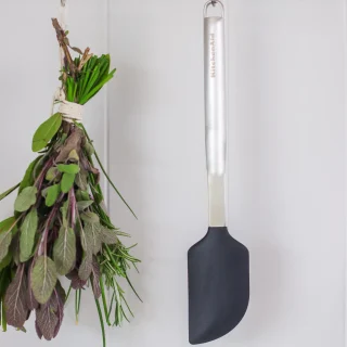 Espátula de silicona Premium con mango Acero inoxidable KitchenAid
