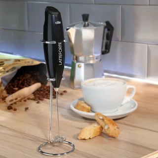Batidor espumador para leche Cilio (con soporte)